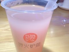 西柚蜜桃汁-馋火炉鱼(新世界百货望京店)