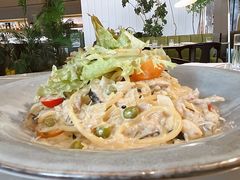 鸡肉奶油蘑菇意面-慕境Moment Space·Fresh(33小镇店)