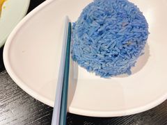 蝶豆花米饭-Asianplus海蓝鸡饭