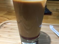 玫瑰酒拿铁-手心咖啡