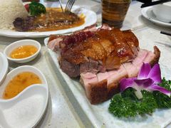 烧腊双拼-香港新发烧腊茶餐厅(水围店)