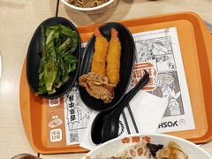 肥牛鸡排双拼饭-吉野家(上海美罗城店)