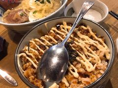 炸鸡沙拉饭-小池屋创意料理