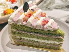 斑斓芋泥奶油单片-沛家·西餐Brunch·直火料理