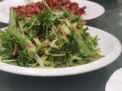 苦菊拌馓子-一块豆腐(英雄山总店)