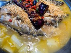 -探鱼·鲜青椒爽麻烤鱼(天河优托邦店)