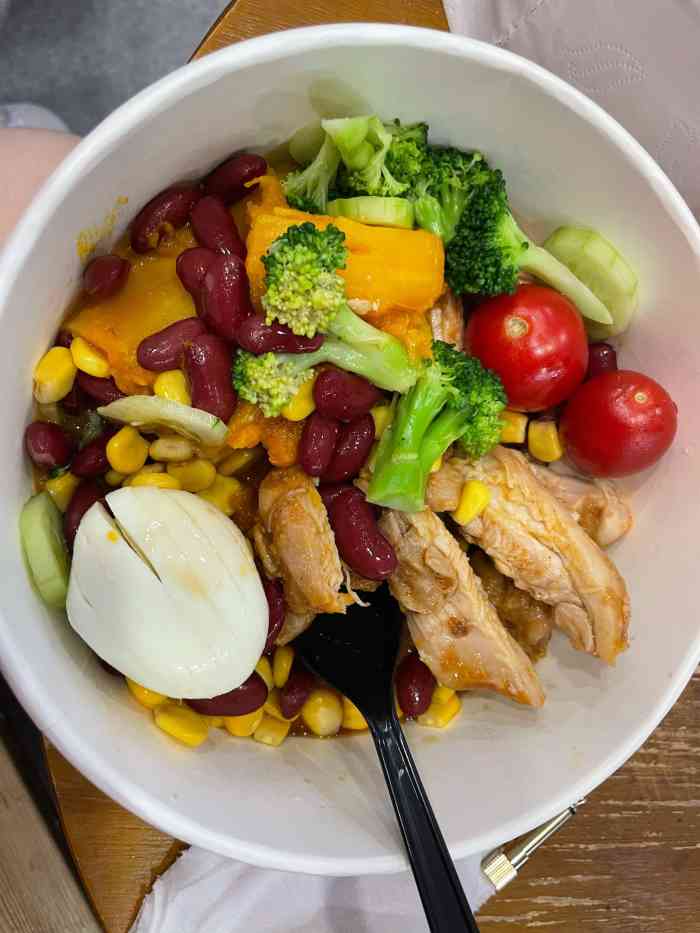 沙野轻食(虹口足球场店)-"中午的午饭,每天都要动脑筋,但是夏天我17