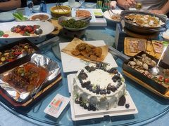 -海派美食·家宴海鲜青岛菜·石锅鲽鱼头(东方城店)
