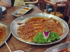 -明洞阿姨·韩式酱蟹烤肉·创意料理(三元桥店)