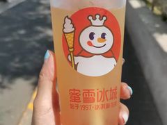 蜜桃四季春-蜜雪冰城(四惠东店)