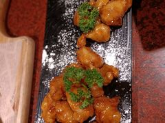 雪花糖醋里脊-绿茶餐厅(华联万柳店)