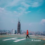 重庆打卡📷火遍全国的明星同款停机坪，高空绝佳视角