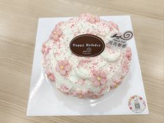 梦幻樱花粉蛋糕-花花卷卷·鲜食蛋糕(静安久光百货店)