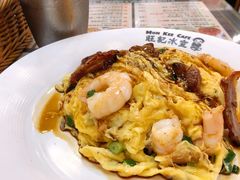 虾仁叉烧双拼滑蛋饭-旺记冰室(九龙中心大厦店)