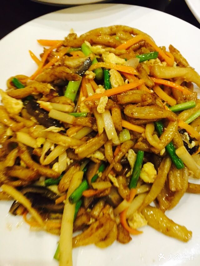 晋阳饭庄(虎坊桥店)木须炒拨鱼图片 - 第2张