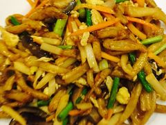 木须炒拨鱼-晋阳饭庄(虎坊桥店)