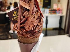 浓醇黑巧味软冰淇淋-GODIVA(海岸城店)