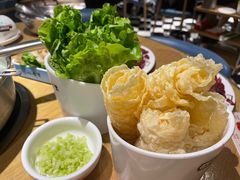 现炸豆皮卷-八合里潮汕鲜牛肉火锅(万科里店)