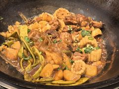 排骨大丰收锅-老渔翁炖鱼坊(黄海西路东山店)