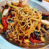 油焖锅汤汁拌面绝绝子