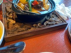 砂锅萝卜闷牛腩-镇江苏宁万豪酒店-苏筵中餐厅