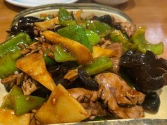 爆炒腰花-晚归月亮湾私家菜(临邑路店)