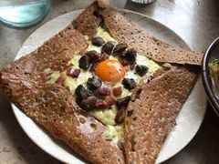 熏肉鸡蛋芝士奶油蘑菇可丽饼-RAC BAR(安福路店)