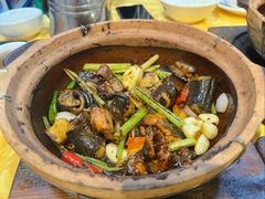 生啫金边花鳝-天宝食坊·啫啫煲大排档(西华路店)