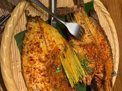 香茅草烤罗非鱼-云海肴·汽锅鸡·云南菜(美罗城店)