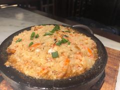 石板蒜蓉虾-小菜园新徽菜(苏州繁花中心店)