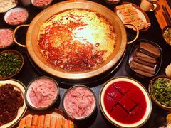 招牌生扣鲜鸭肠-王婆乔鲜鱼自助火锅(蜀汉路店)