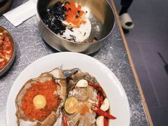-草家酱蟹炭火烤肉店(珲春南路二店)