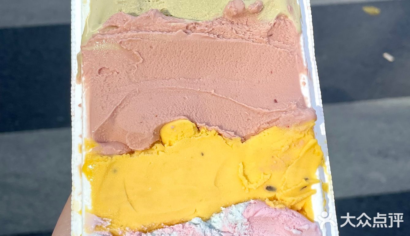 成都新店🥹哭着说好吃！！💕棉花糖gelato！！！