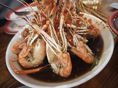 芥末罗氏虾-冶建镜子·中国龙虾王(总店)