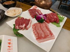 老爆三手切精品拼盘-京门老爆三·铜锅涮肉 爆肚(望京店)