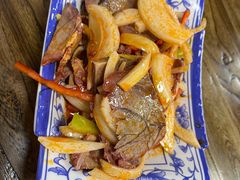 圆葱拌牛肉-陕西人家(莱山店)
