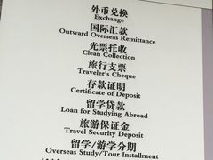 服务类型-中国银行自助银行(上海市卢湾支行营业部)