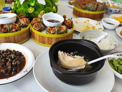 -七的湖·晚芳亭·阳澄湖农家菜·大闸蟹(莲花岛店)