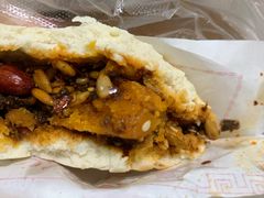 咸蛋黄-老马家马蓉蛋菜夹馍·腊牛肉夹馍(回民街店)