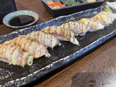 火炙三文鱼寿司拼盘-德兵衛·精致料理·烧鸟(宝杨宝龙广场店)