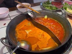 -热火朝天鲜切牛肉火锅(南强街巷店)
