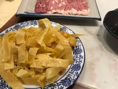 手切苏尼特羊后腿肉-宣武小院涮肉(前门店)