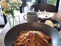 咸蛋黄肉酱面-ibarrel爱杯·bistro&brunch(江宁路店)