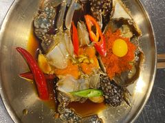 -草家酱蟹炭火烤肉店(珲春南路二店)