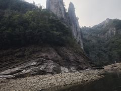 -楠溪江石桅岩