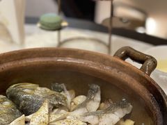 砂锅焗东海大黄鱼-人间采蜜(海信广场店)