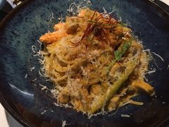 芝士蘑菇鲜虾意大利面-BE BRIGHT KITCHEN(正佳广场店)