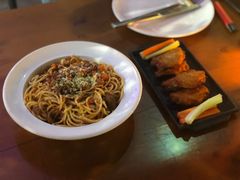 肉酱意大利面-五棵松火鬼披萨