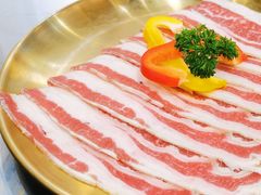 雪花猪肉-恩泽家·果味坛子韩国炭火烤肉(白石龙店)
