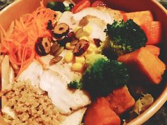【脂肪终结者】鸡胸肉杏鲍菇沙拉-轻素Chic Salad·轻食(万松园店)